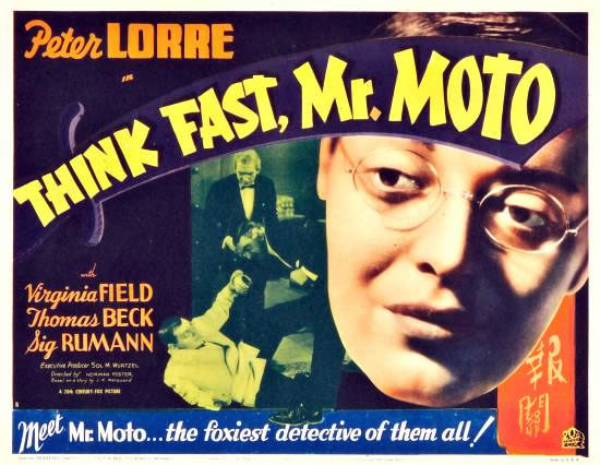 Mr. Moto In Think Fast Mr. Moto 1937 Peter Lorre